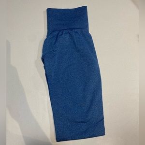 NVGTN Slate Blue Contour Seamless Leggings